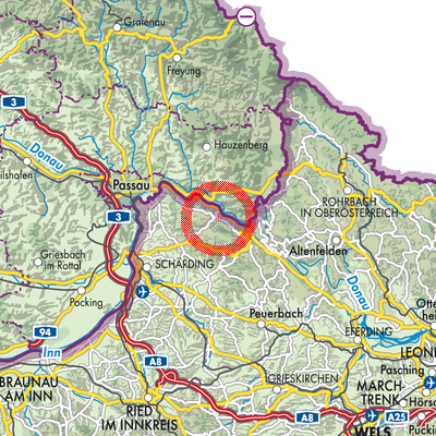 Landkarte Vichtenstein