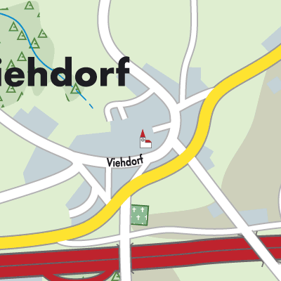 Stadtplan Viehdorf