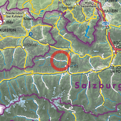 Landkarte Viehhofen