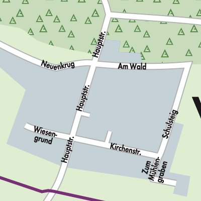 Stadtplan Viereck