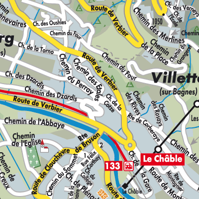 Stadtplan Villette