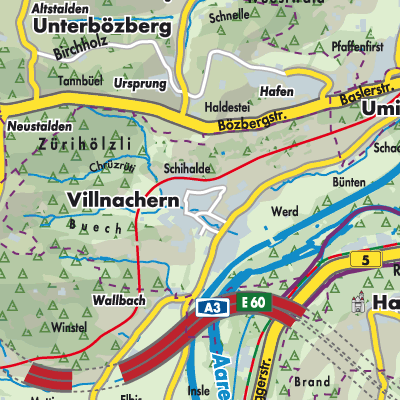 Übersichtsplan Villnachern