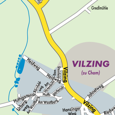 Stadtplan Vilzing