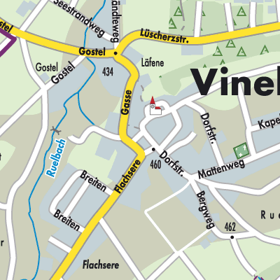 Stadtplan Vinelz