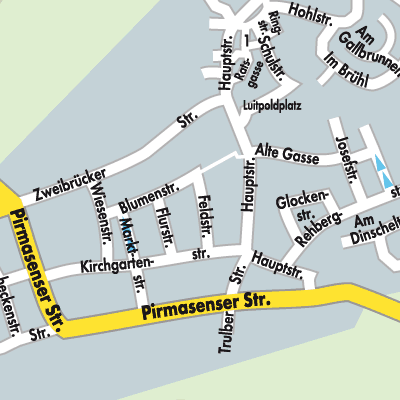 Stadtplan Vinningen