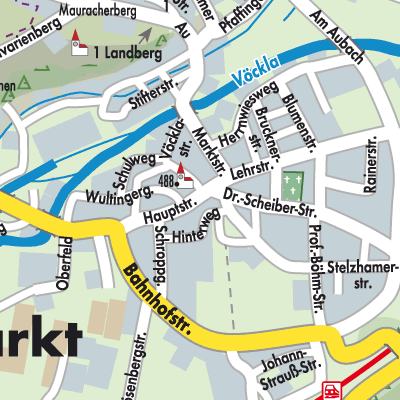 Stadtplan Vöcklamarkt