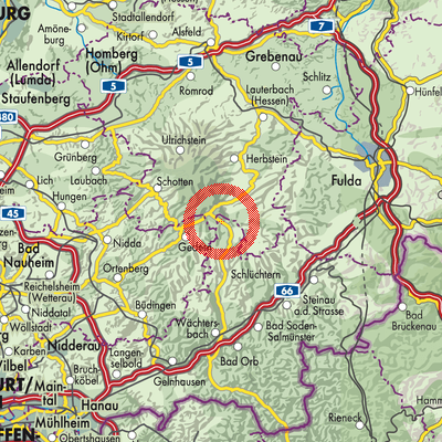 Landkarte Völzberg