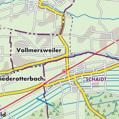 Übersichtsplan Vollmersweiler