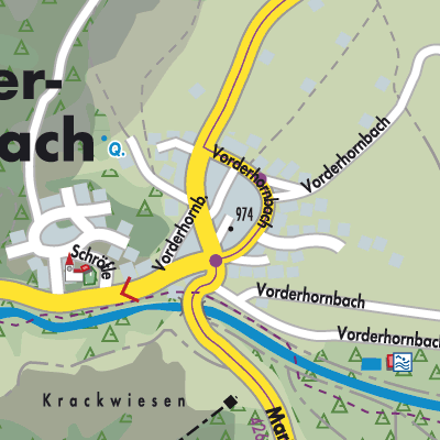 Stadtplan Vorderhornbach
