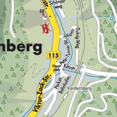 Stadtplan Vordernberg