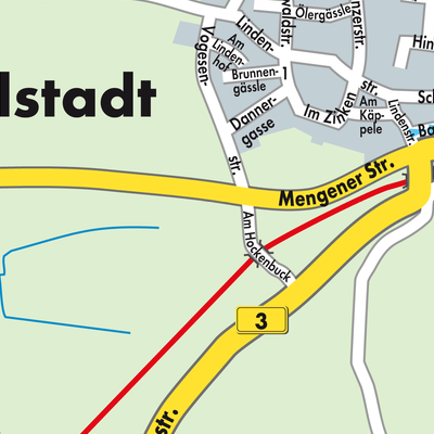 Stadtplan VVG der Gemeinde Schallstadt