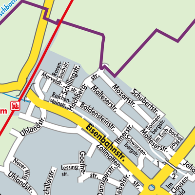 Stadtplan VVG der Stadt Heitersheim