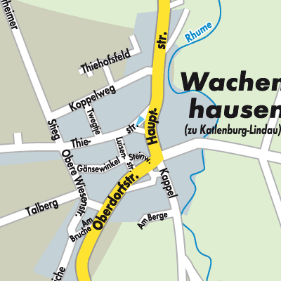Stadtplan Wachenhausen