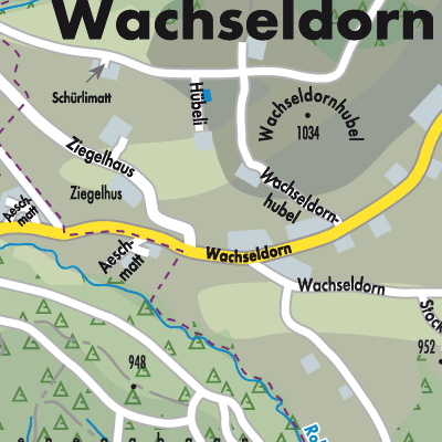 Stadtplan Wachseldorn