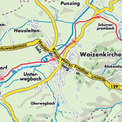 Übersichtsplan Waizenkirchen