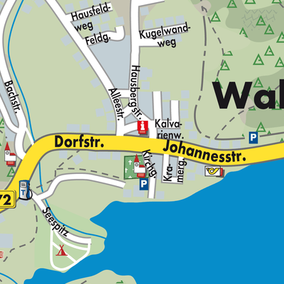 Stadtplan Walchsee