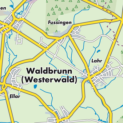 Übersichtsplan Waldbrunn