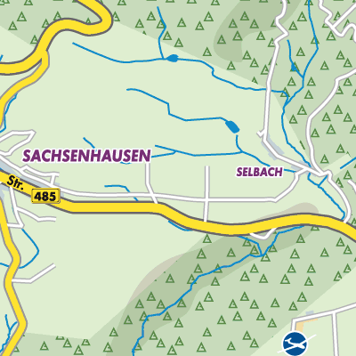 Übersichtsplan Waldeck