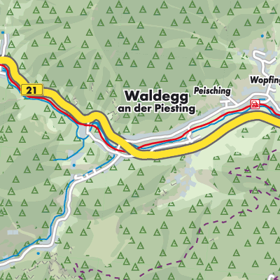 Übersichtsplan Waldegg