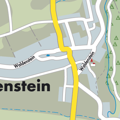 Stadtplan Waldenstein
