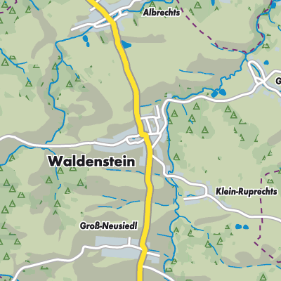 Übersichtsplan Waldenstein