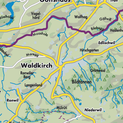 Übersichtsplan Waldkirch