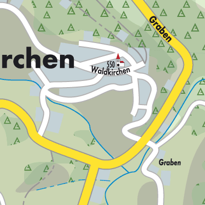 Stadtplan Waldkirchen am Wesen