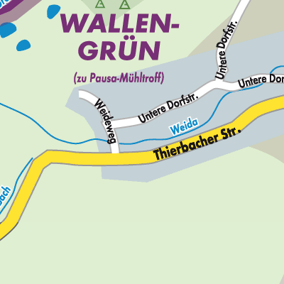 Stadtplan Wallengrün