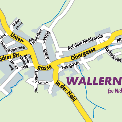 Stadtplan Wallernhausen