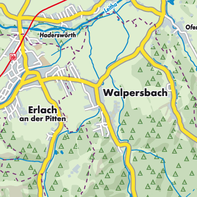 Übersichtsplan Walpersbach