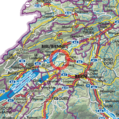 Landkarte Walperswil