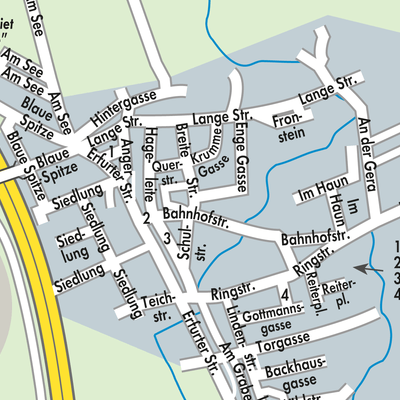 Stadtplan Walschleben