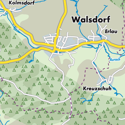 Übersichtsplan Walsdorf