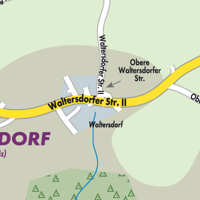 Stadtplan Waltersdorf