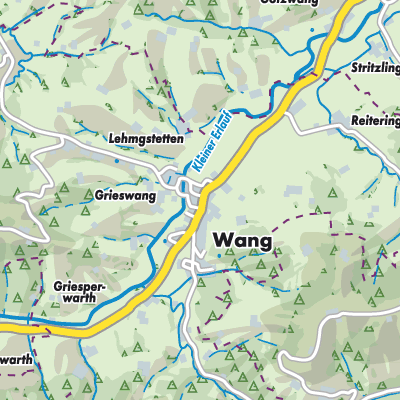 Übersichtsplan Wang