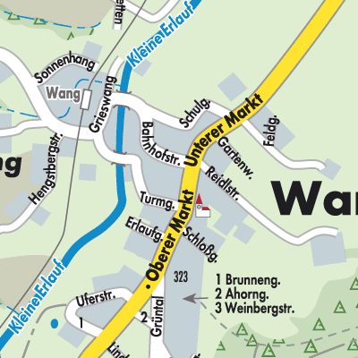 Stadtplan Wang