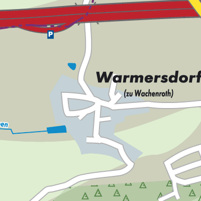 Stadtplan Warmersdorf