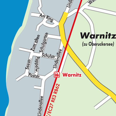 Stadtplan Warnitz