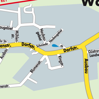 Stadtplan Warnow