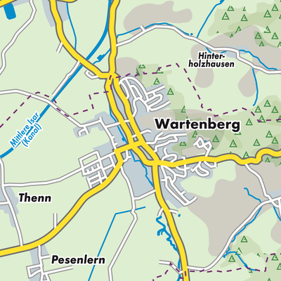Übersichtsplan Wartenberg (VGem)
