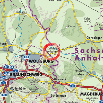 Landkarte Wassensdorf