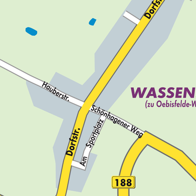 Stadtplan Wassensdorf