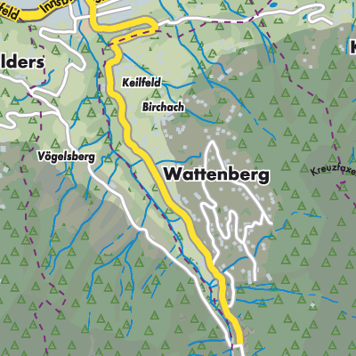 Übersichtsplan Wattenberg