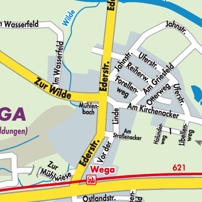 Stadtplan Wega