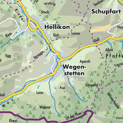 Übersichtsplan Wegenstetten