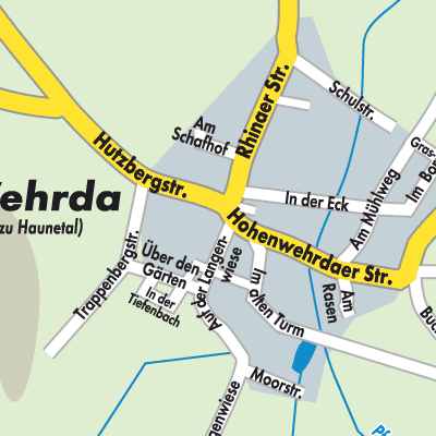 Stadtplan Wehrda