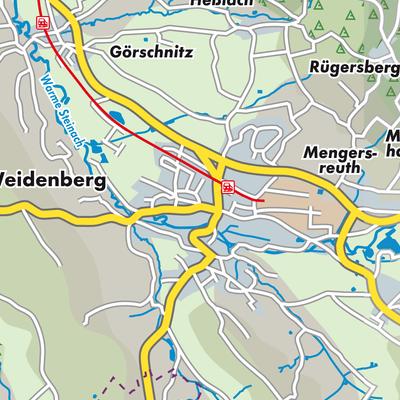 Übersichtsplan Weidenberg (VGem)