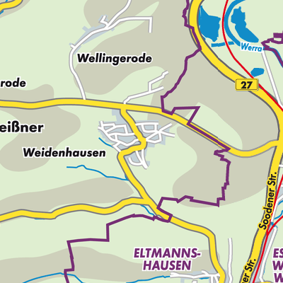 Übersichtsplan Weidenhausen