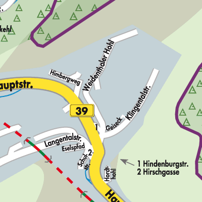 Stadtplan Weidenthal