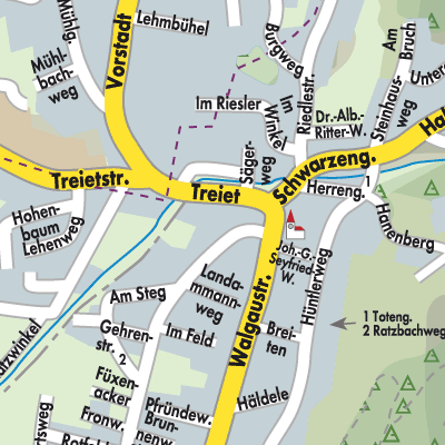 Stadtplan Weiler